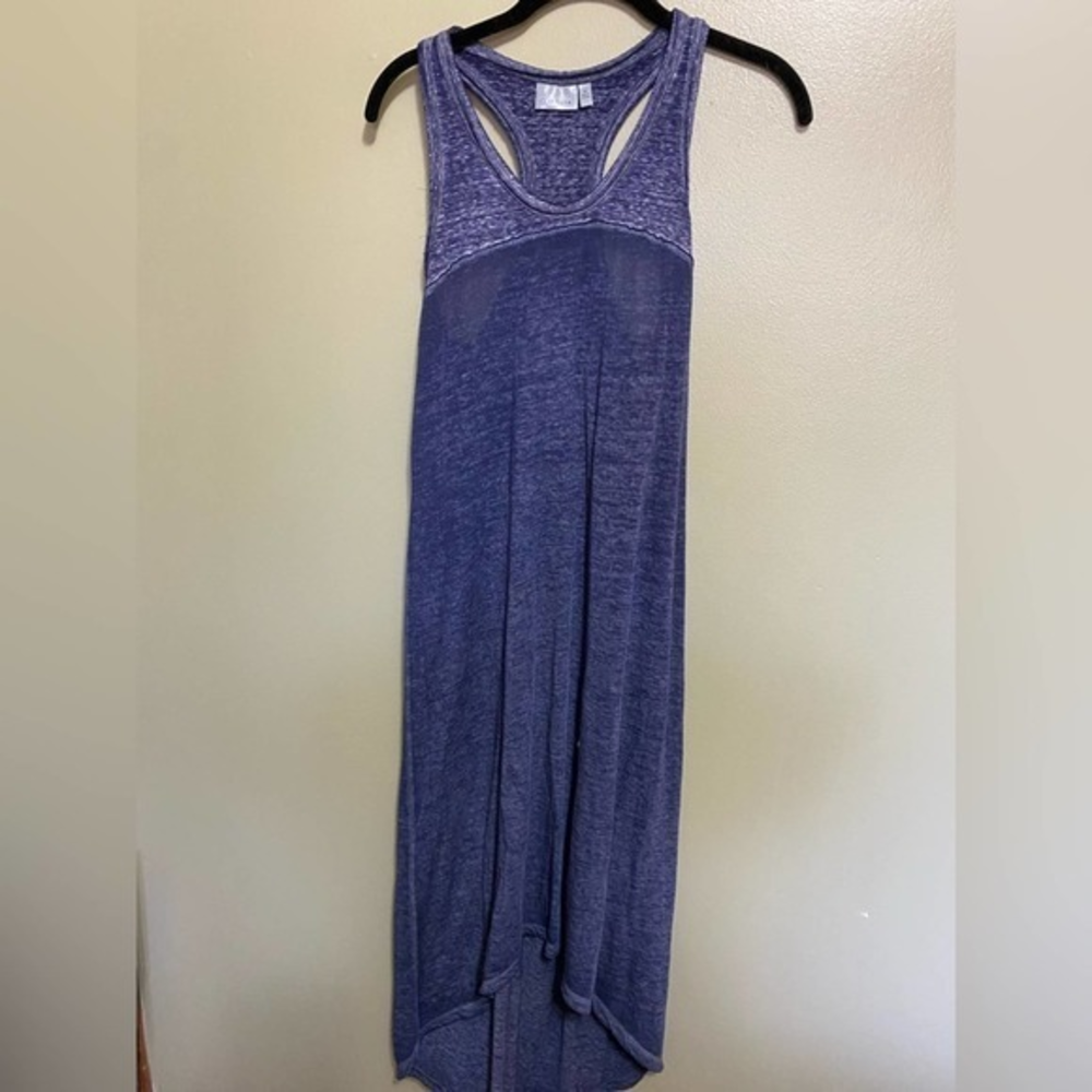 Athleta Sunstone HiLo Burnout Racer Back Dress, Size M